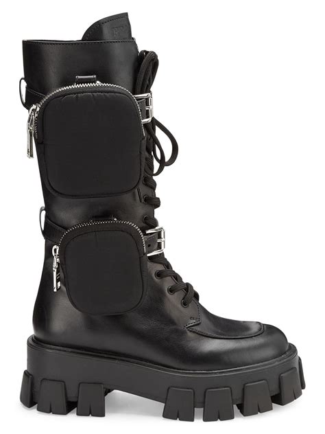 prada bootz|prada chunky boots.